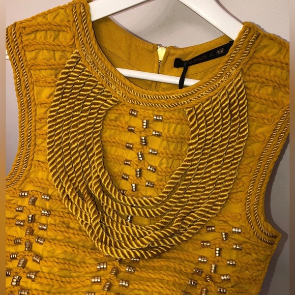 BNWT Balmain H&M Beaded Rope Vest 36 - Picture 2 of 7